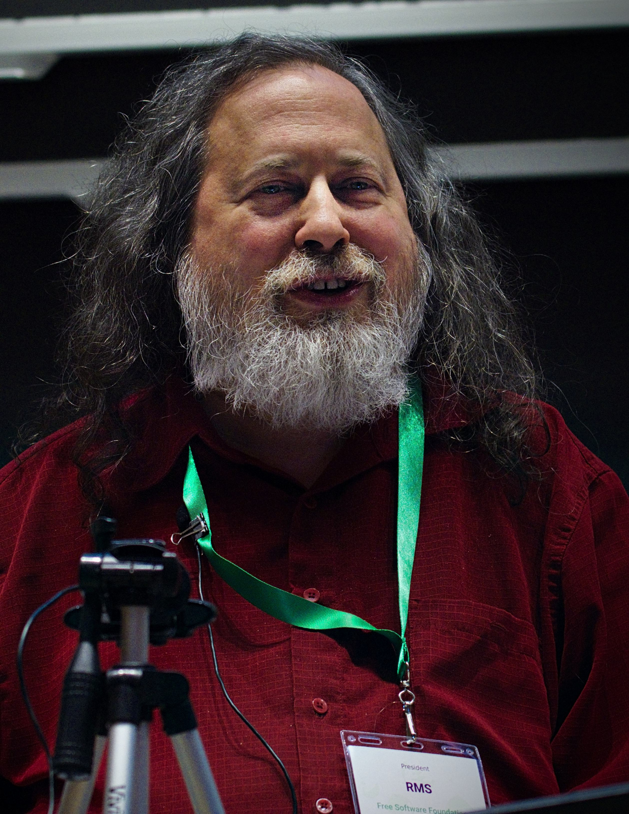 Photo of author Richard Stallman